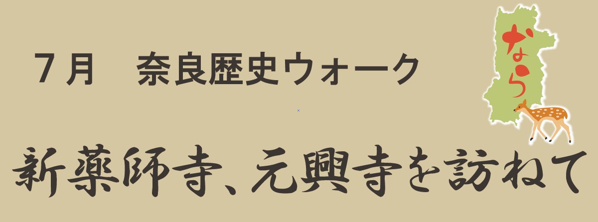 奈良歴史ウォーク　新薬師寺、元興寺を訪ねて